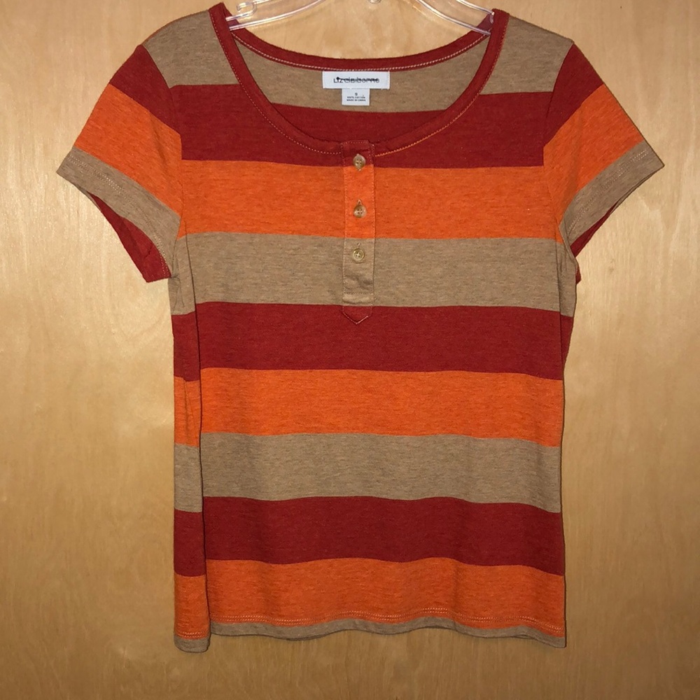 Liz Claiborne Short Sleeve T-shirt